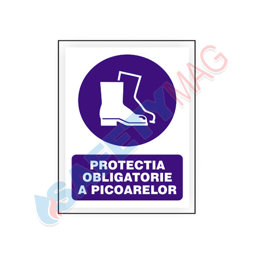 Protectia obligatorie a picioarelor