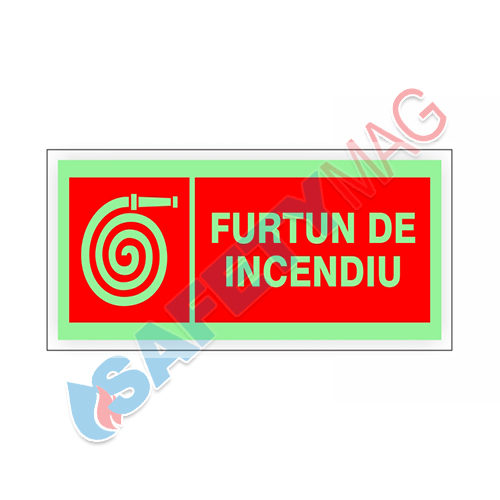 Furtun de incendiu 2 fotoluminiscent